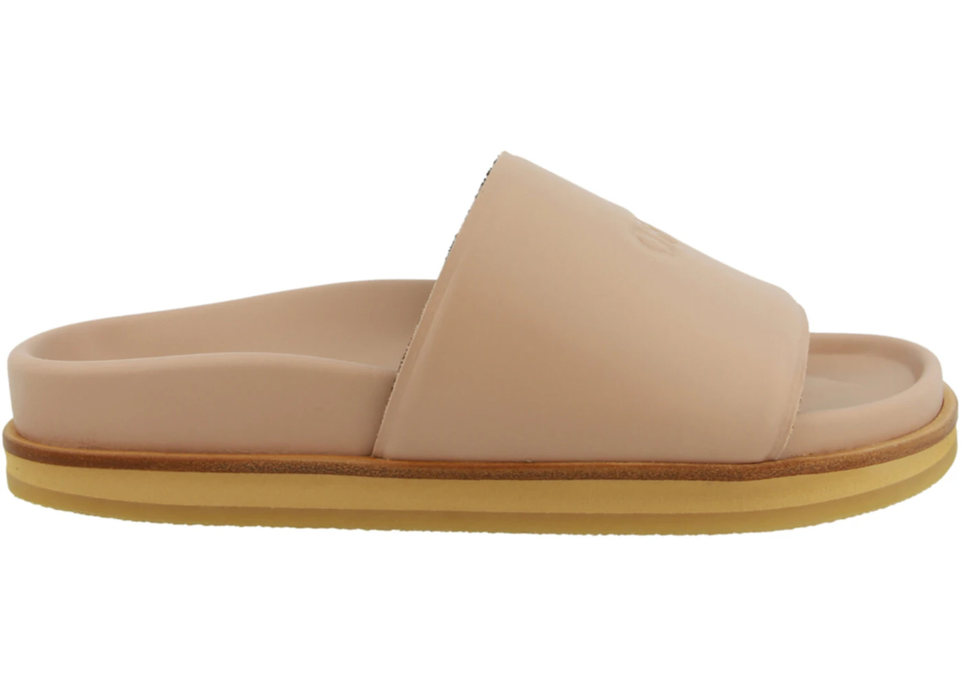 OFF-WHITE Cloud Stamp Slider Beige 