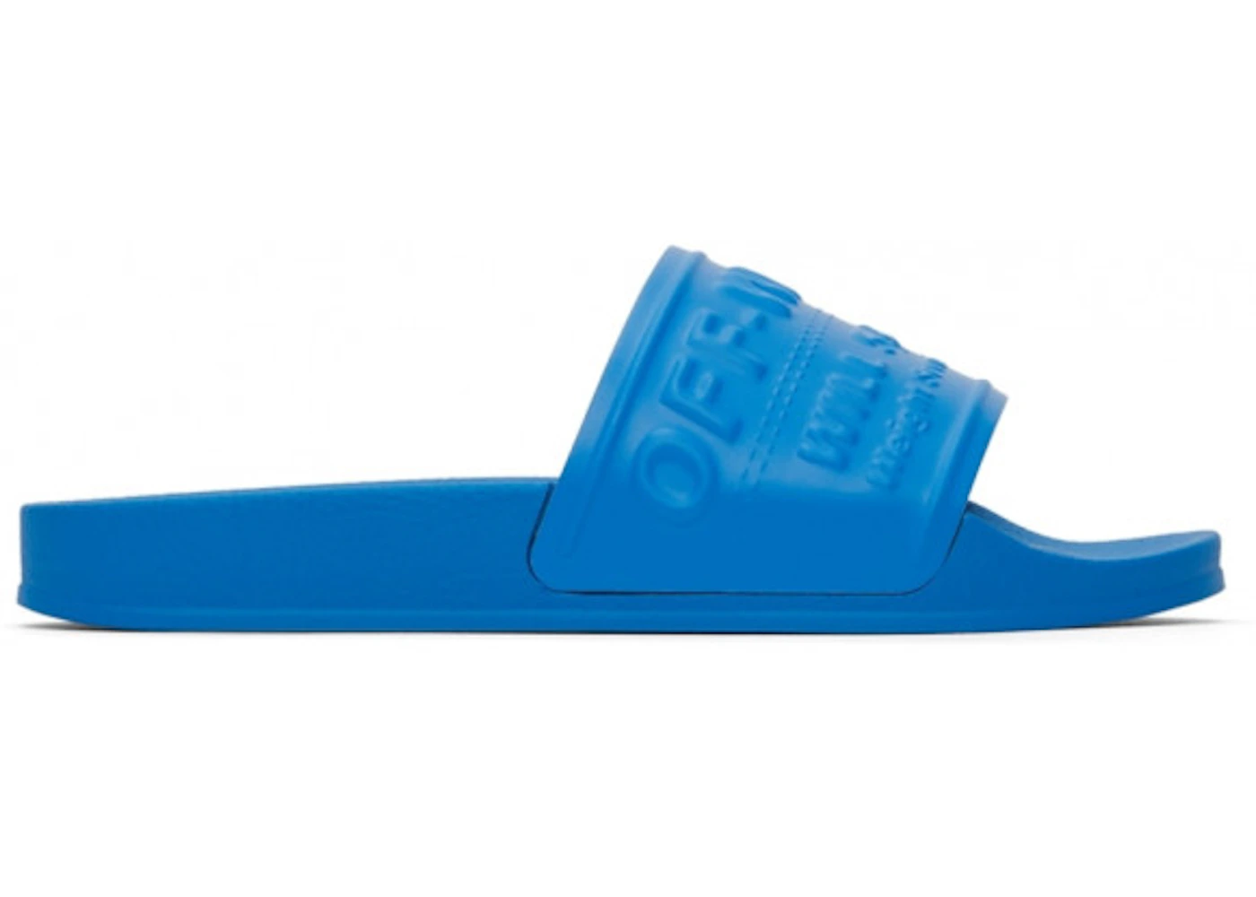 OFF-WHITE HF Pool Slide Blue 