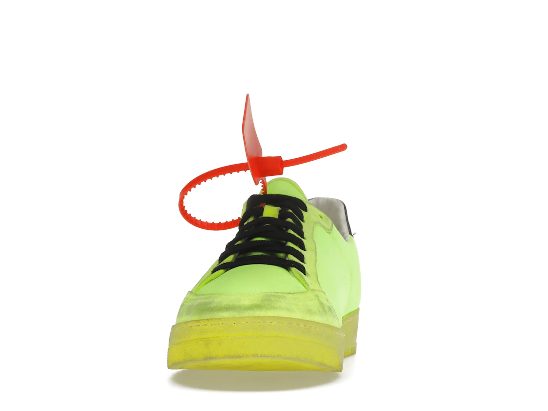 Vue 11 de OFF-WHITE Low 2.0 Fluo Yellow FW19
