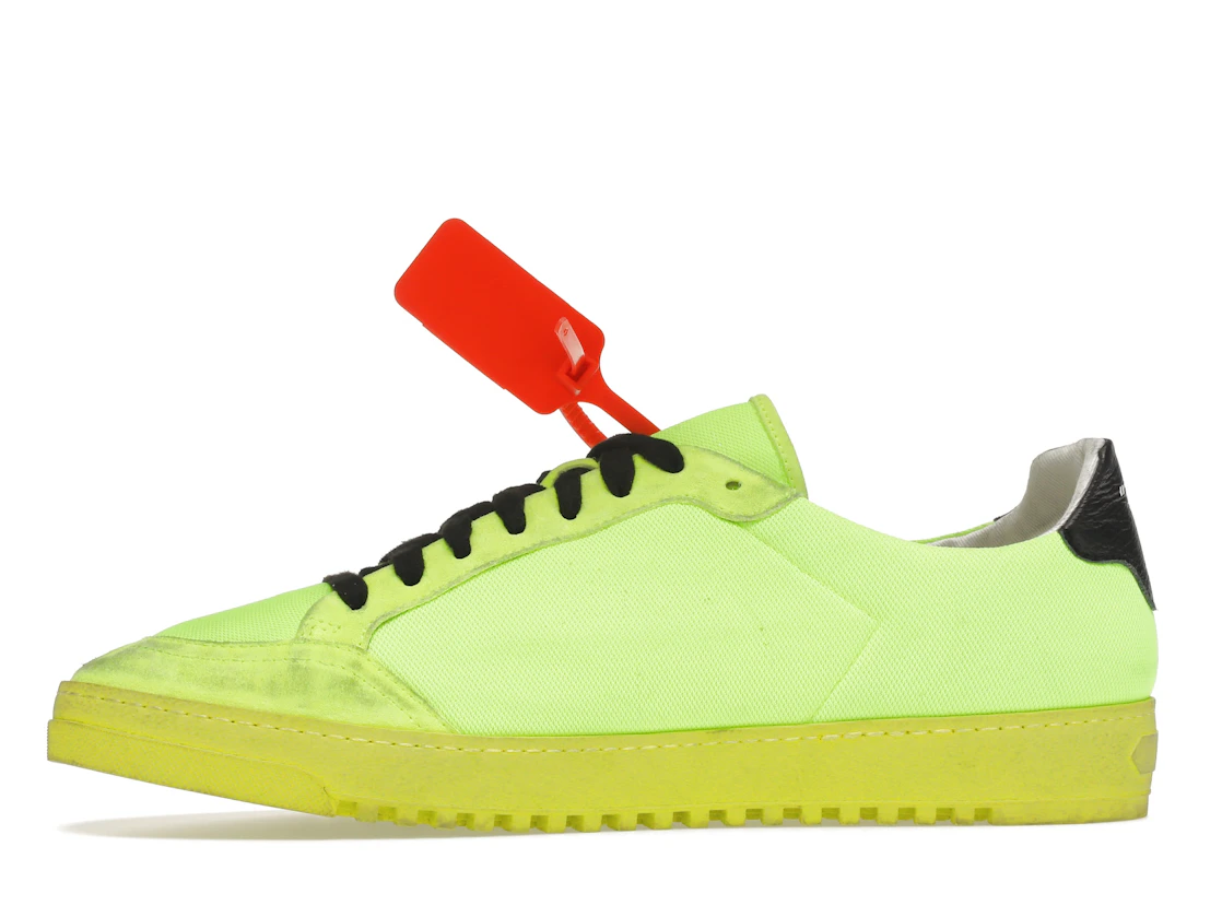 Vue 18 de OFF-WHITE Low 2.0 Fluo Yellow FW19