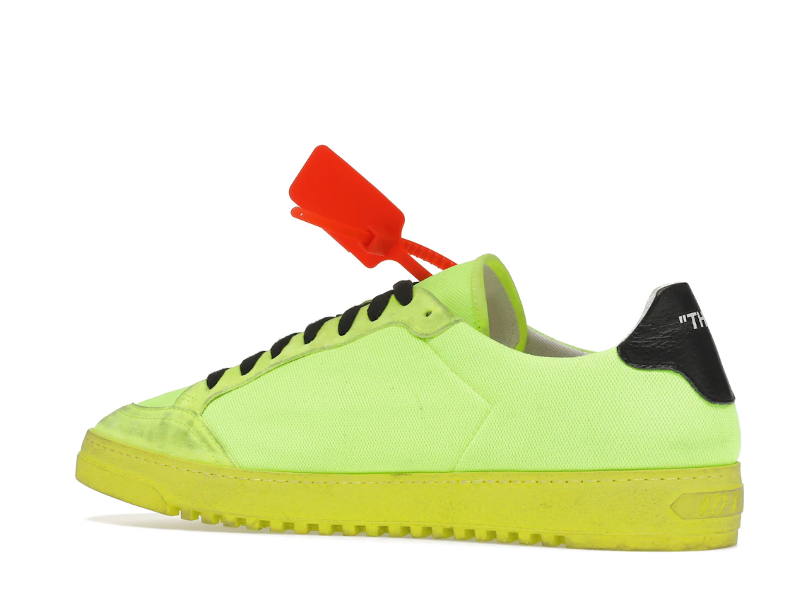 Vue 22 de OFF-WHITE Low 2.0 Fluo Yellow FW19