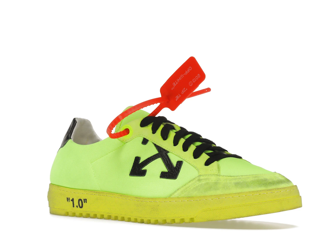 Vue 5 de OFF-WHITE Low 2.0 Fluo Yellow FW19