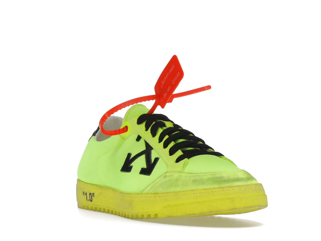 Vue 7 de OFF-WHITE Low 2.0 Fluo Yellow FW19