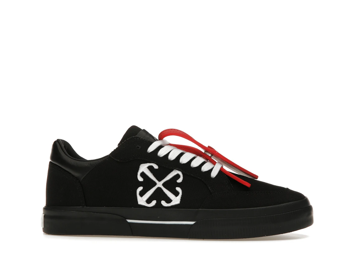 Vue 2 de OFF-WHITE New Low Vulcanized Black White 
