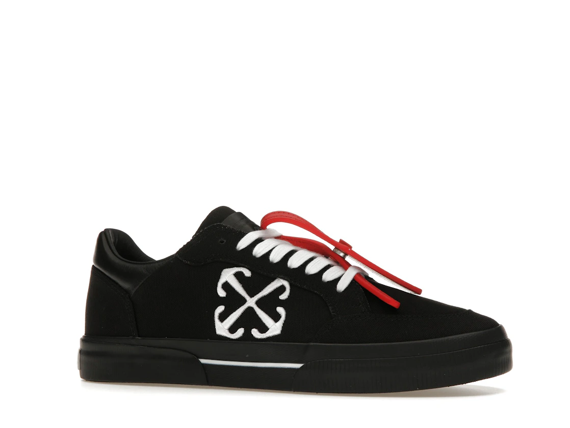 Vue 3 de OFF-WHITE New Low Vulcanized Black White 