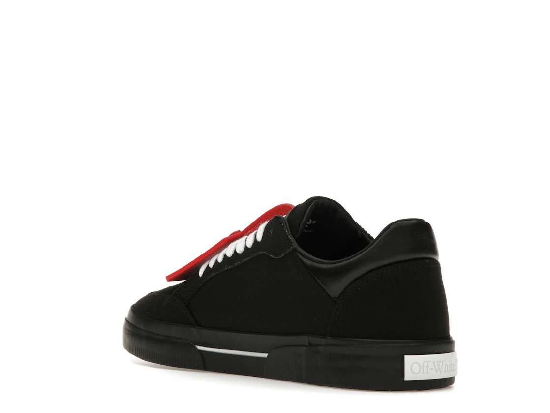 Vue 24 de OFF-WHITE New Low Vulcanized Black White 