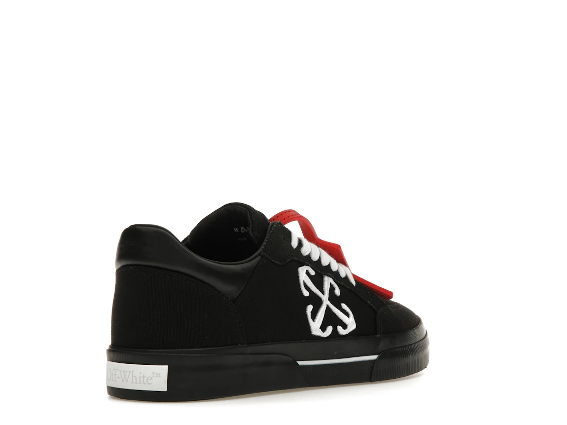Vue 32 de OFF-WHITE New Low Vulcanized Black White 