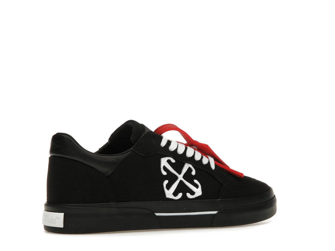 Vue 34 de OFF-WHITE New Low Vulcanized Black White 