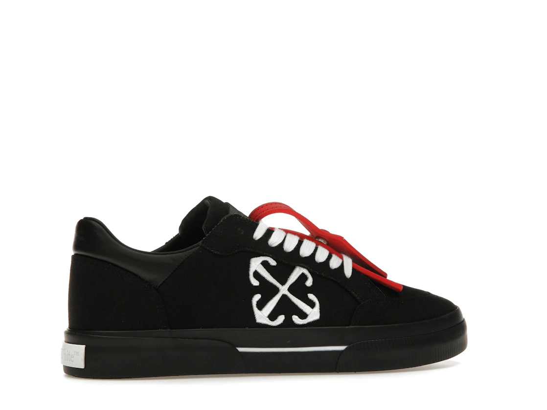 Vue 35 de OFF-WHITE New Low Vulcanized Black White 