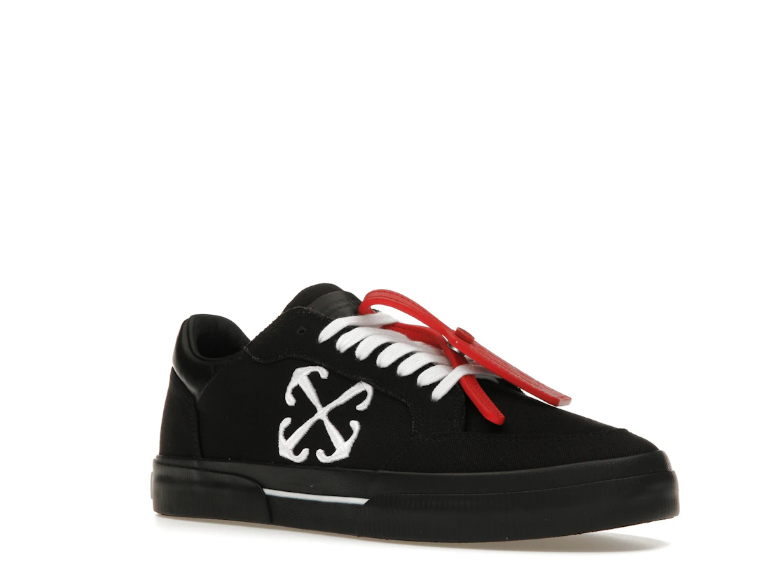 Vue 5 de OFF-WHITE New Low Vulcanized Black White 