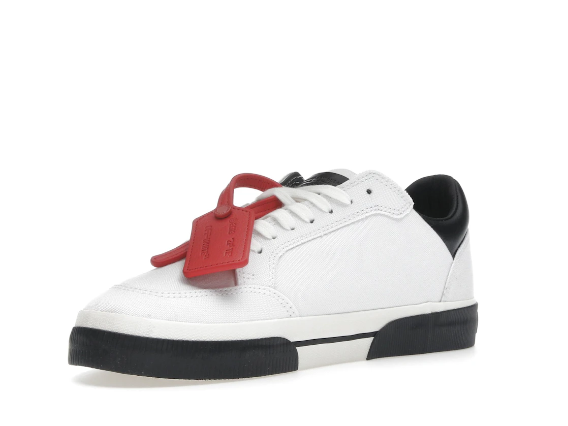 Vue 15 de OFF-WHITE New Low Vulcanized White Black