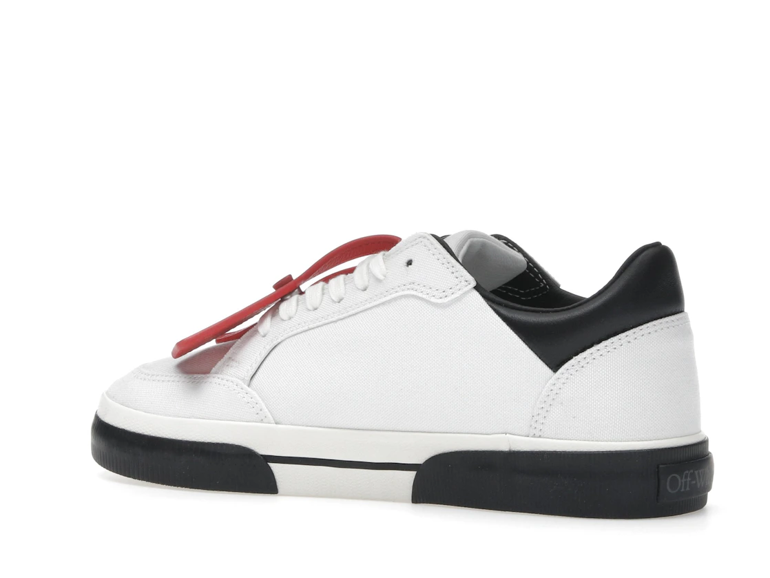 Vue 22 de OFF-WHITE New Low Vulcanized White Black