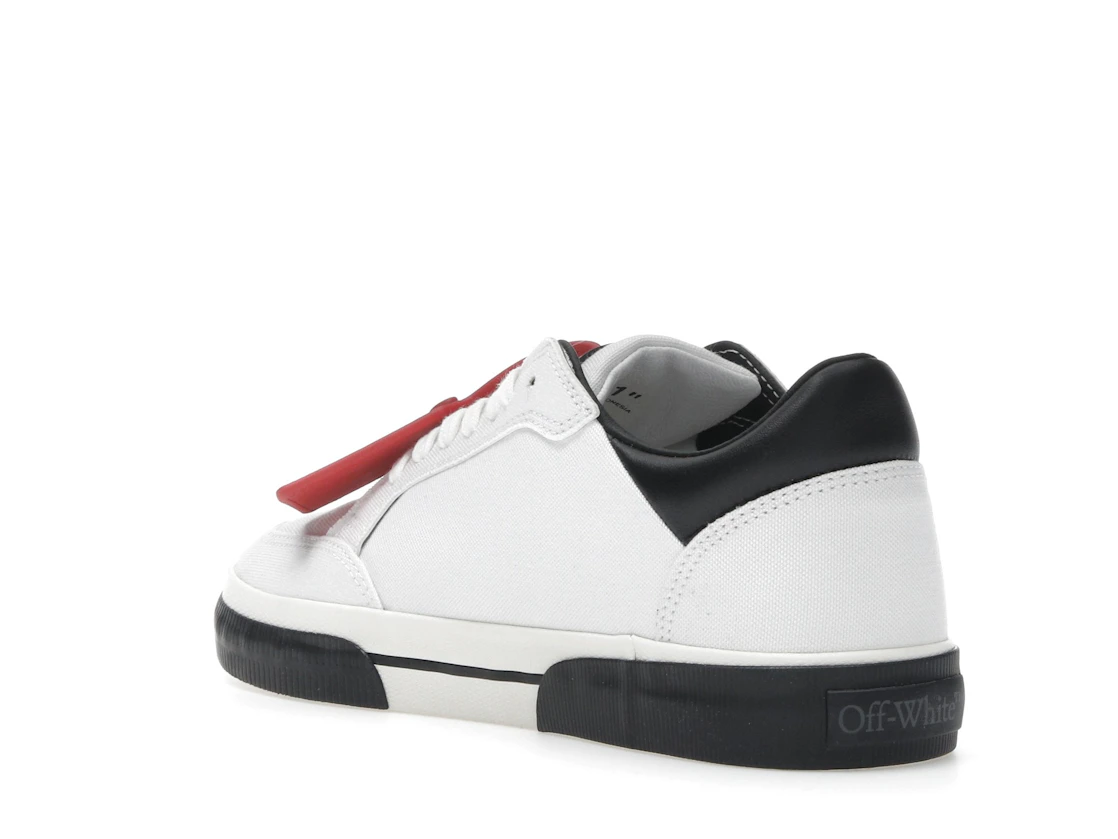 Vue 24 de OFF-WHITE New Low Vulcanized White Black