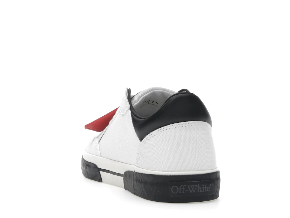 Vue 26 de OFF-WHITE New Low Vulcanized White Black