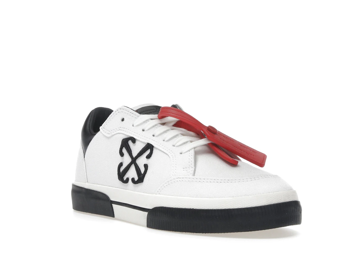 Vue 6 de OFF-WHITE New Low Vulcanized White Black