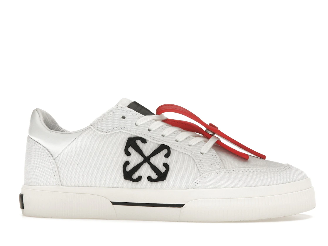 Vue 2 de OFF-WHITE New Low Vulcanized White Black