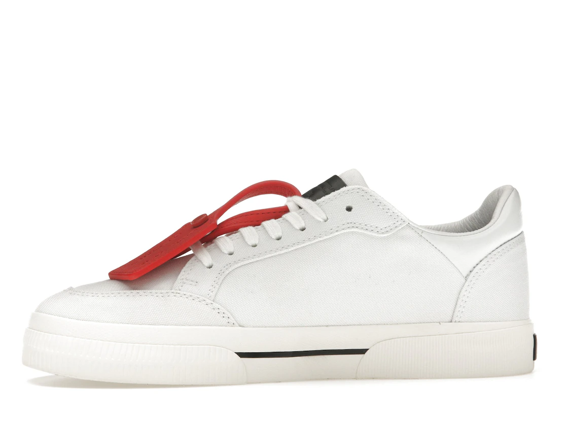Vue 18 de OFF-WHITE New Low Vulcanized White Black