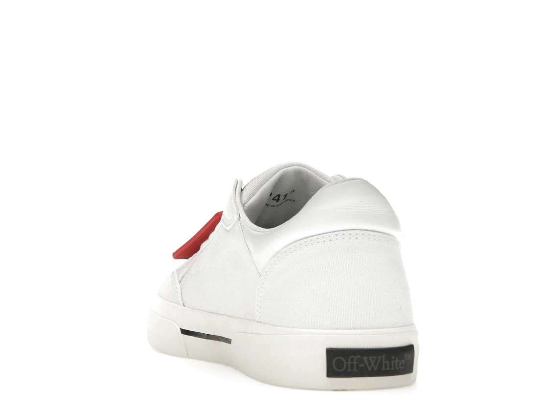 Vue 26 de OFF-WHITE New Low Vulcanized White Black