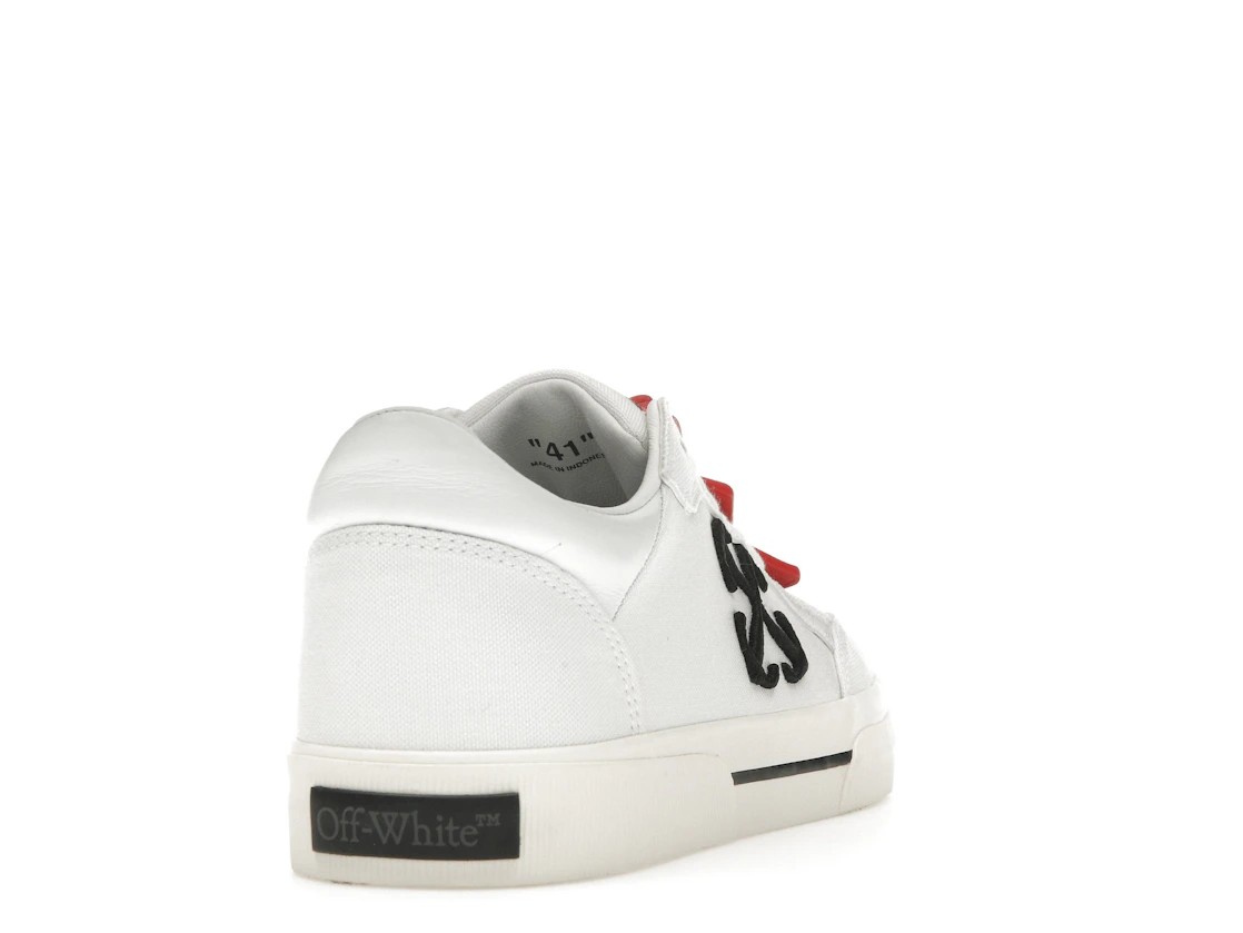 Vue 30 de OFF-WHITE New Low Vulcanized White Black