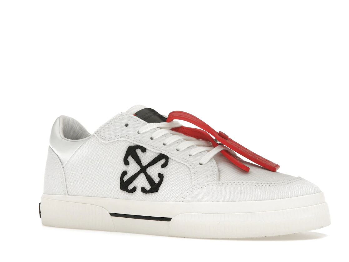 Vue 4 de OFF-WHITE New Low Vulcanized White Black