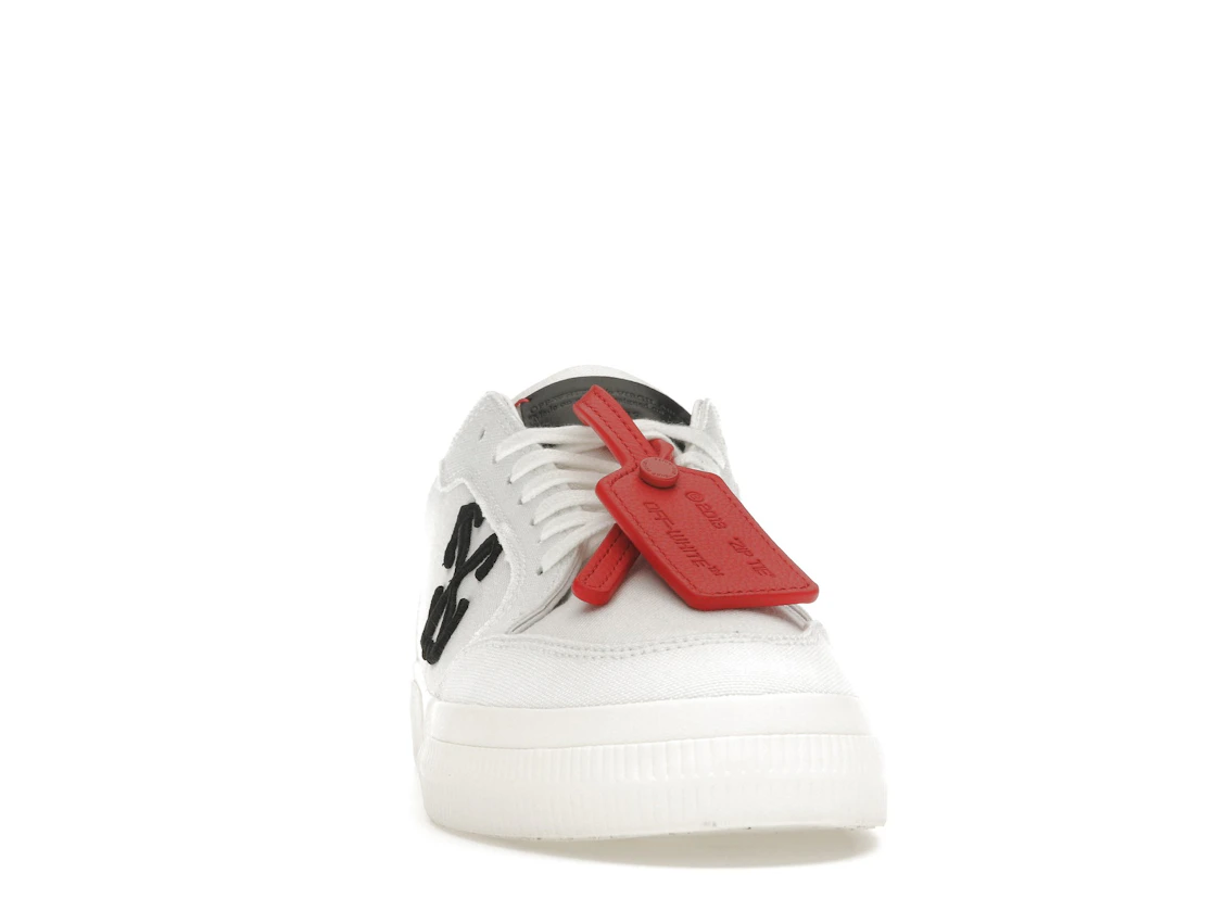 Vue 9 de OFF-WHITE New Low Vulcanized White Black