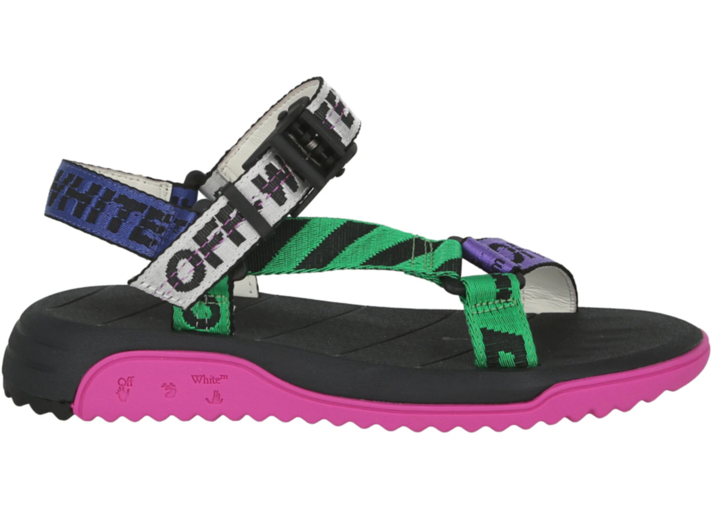 OFF-WHITE New Trek Sandal Black 