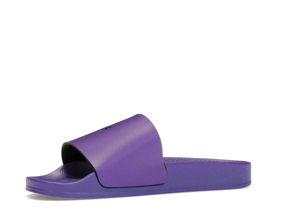 Vue 16 de OFF-WHITE Off Stamp Slide Dark Violet Black 