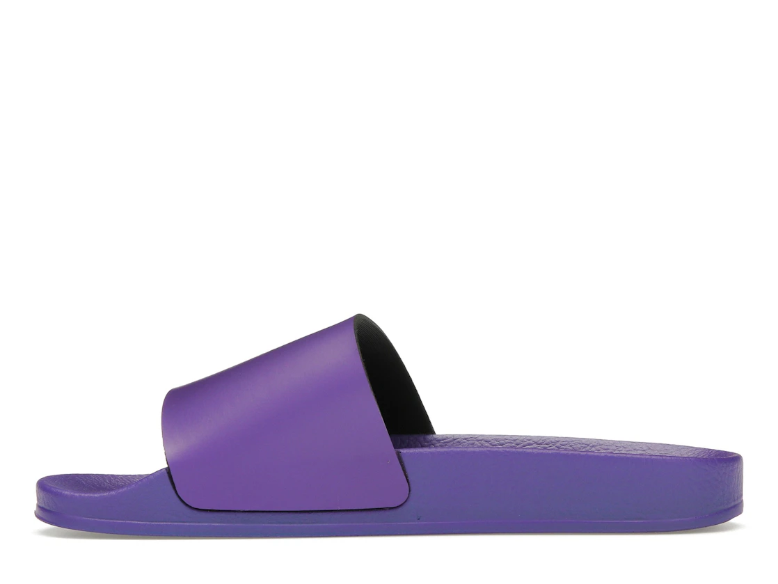 Vue 19 de OFF-WHITE Off Stamp Slide Dark Violet Black 
