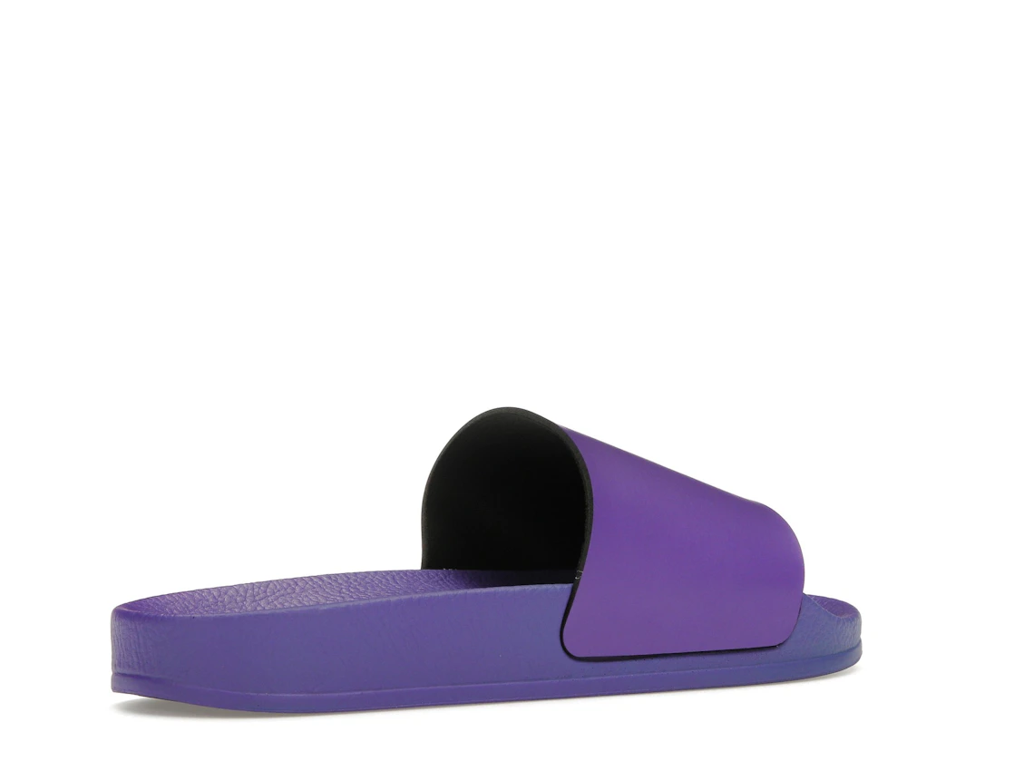 Vue 33 de OFF-WHITE Off Stamp Slide Dark Violet Black 