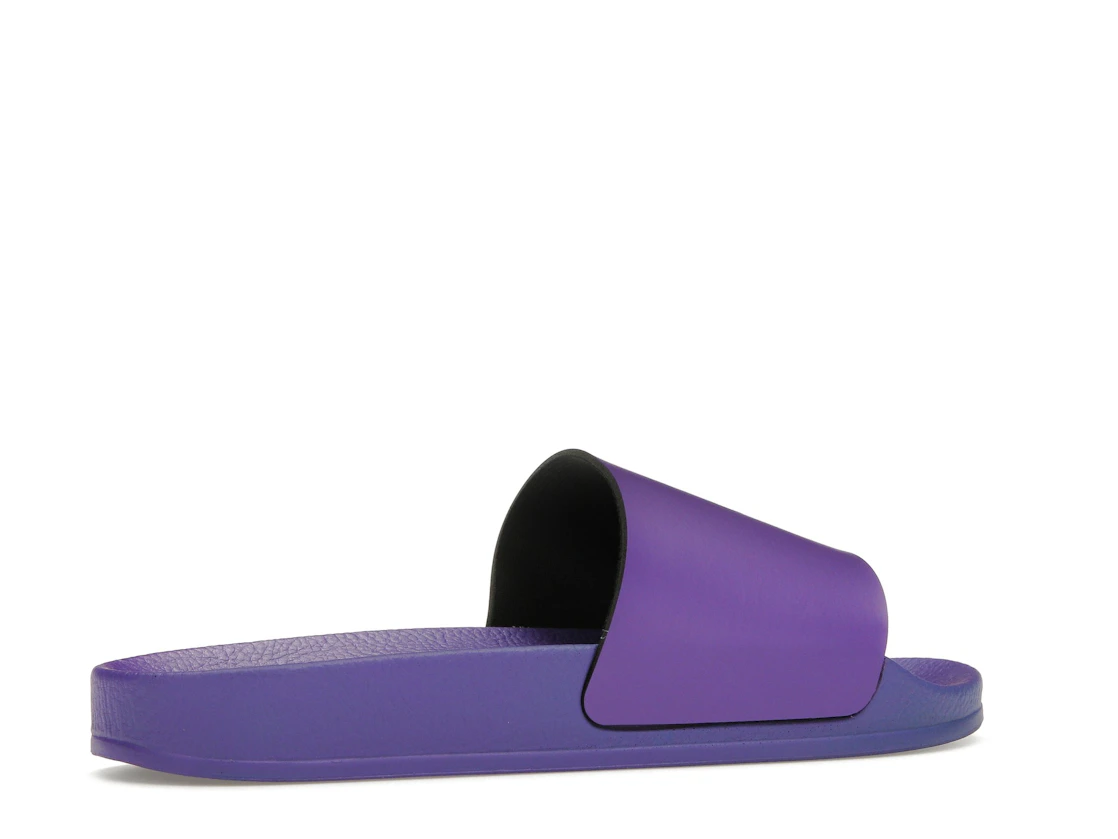 Vue 34 de OFF-WHITE Off Stamp Slide Dark Violet Black 