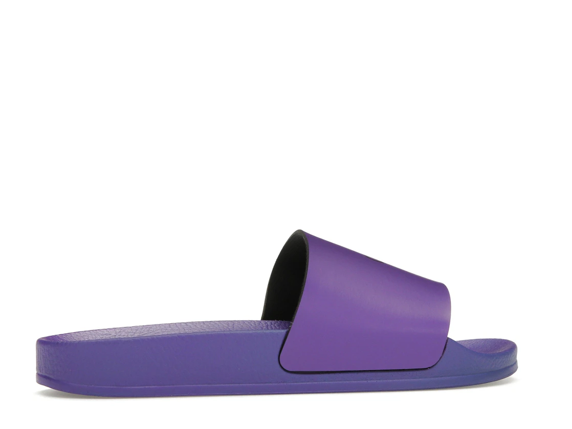 Vue 35 de OFF-WHITE Off Stamp Slide Dark Violet Black 