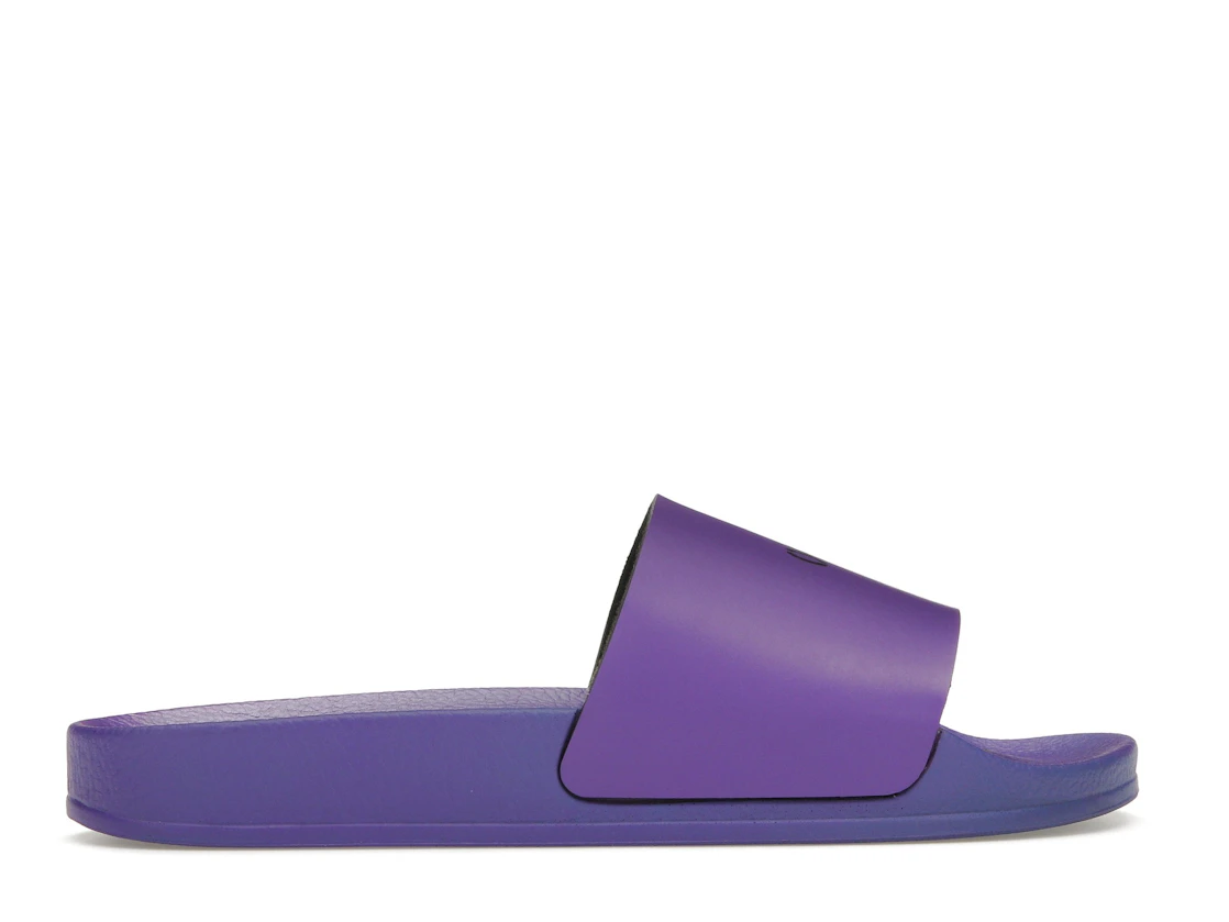 Vue 36 de OFF-WHITE Off Stamp Slide Dark Violet Black 