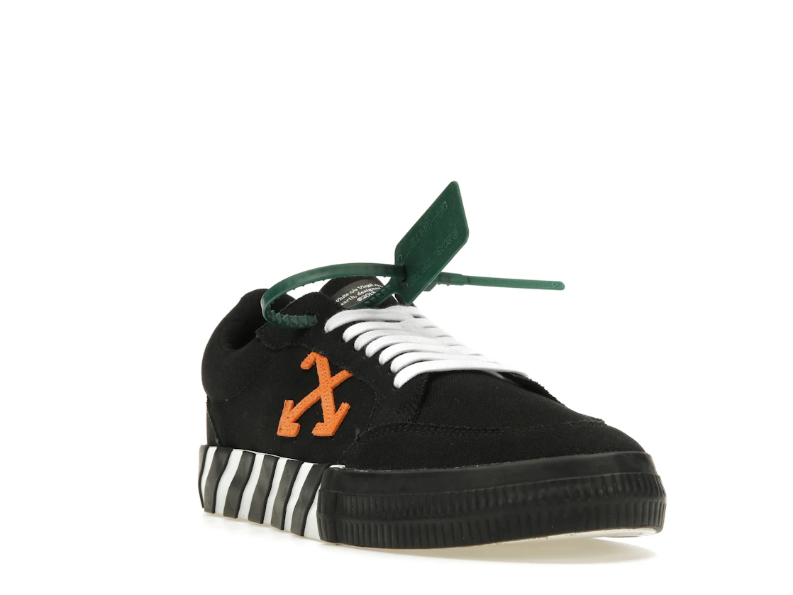 Vue 7 de OFF-WHITE Vulc Low Top Black Orange