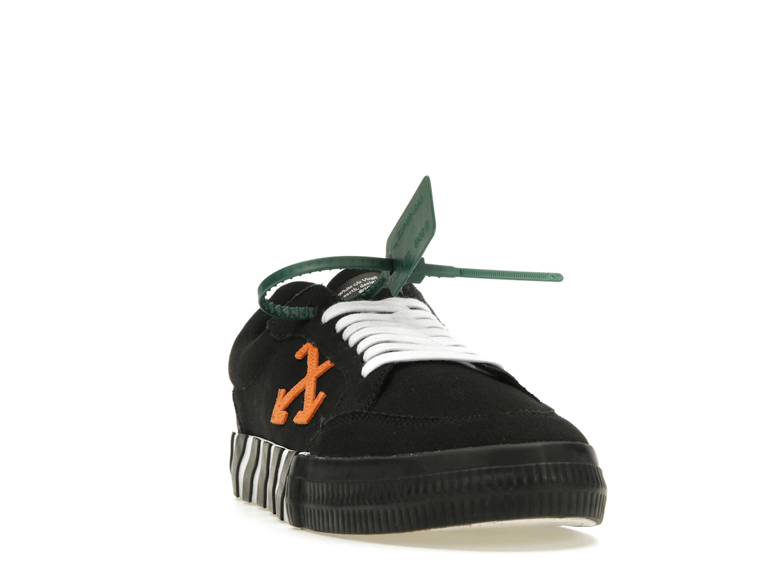 Vue 8 de OFF-WHITE Vulc Low Top Black Orange