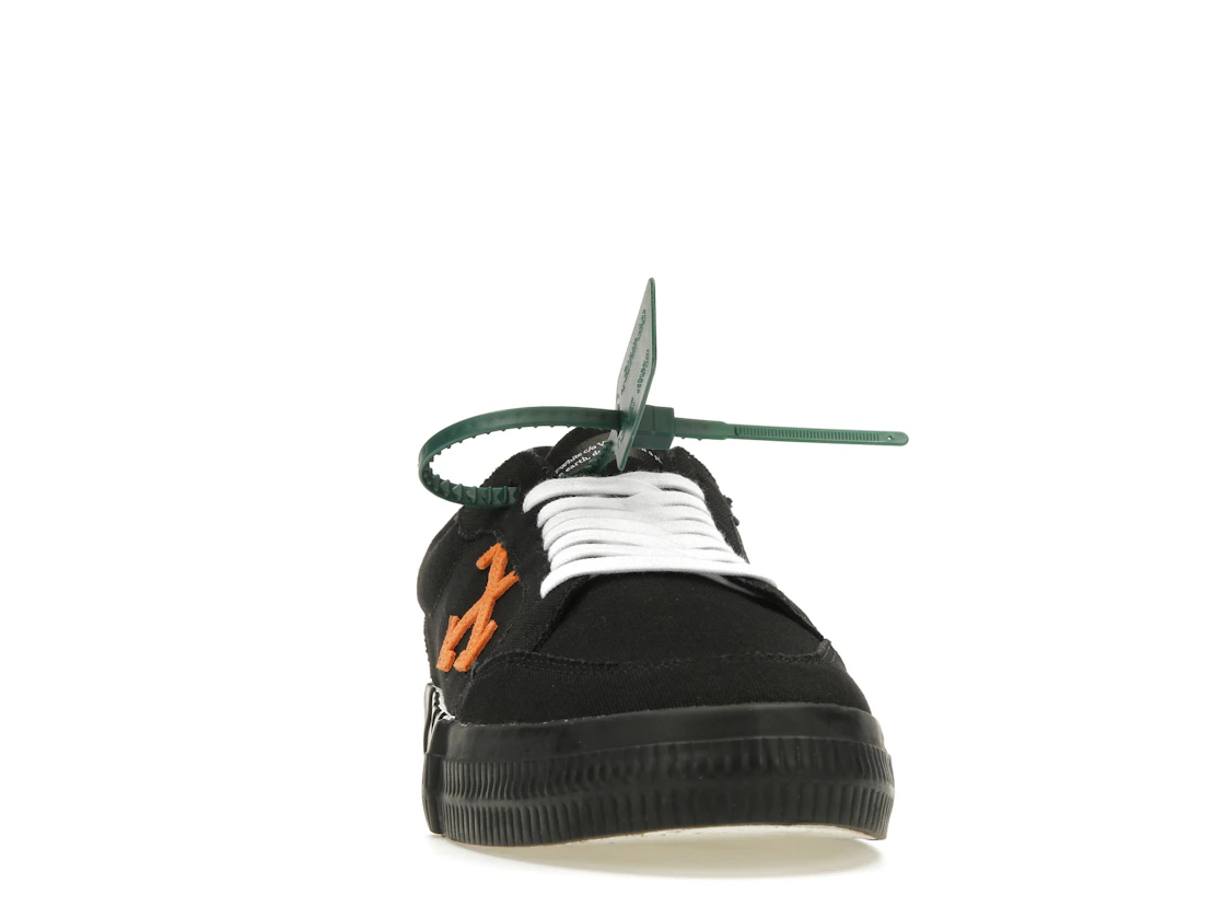 Vue 9 de OFF-WHITE Vulc Low Top Black Orange