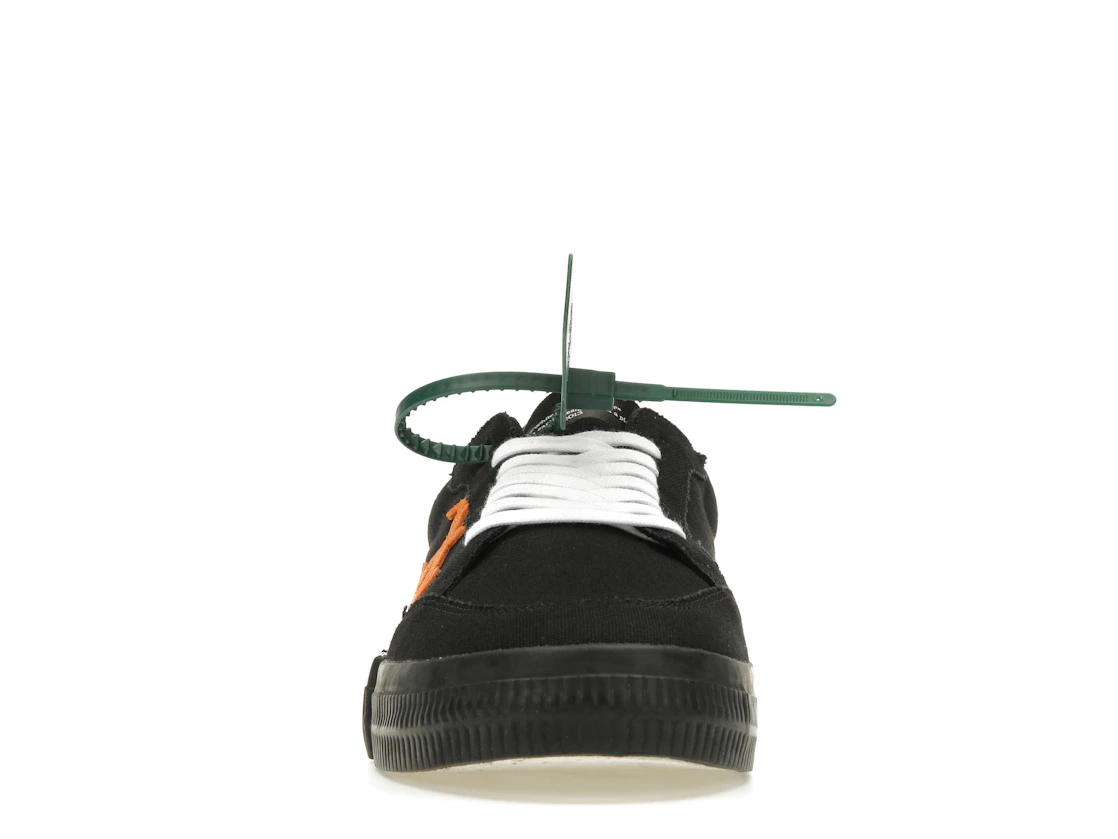 Vue 10 de OFF-WHITE Vulc Low Top Black Orange