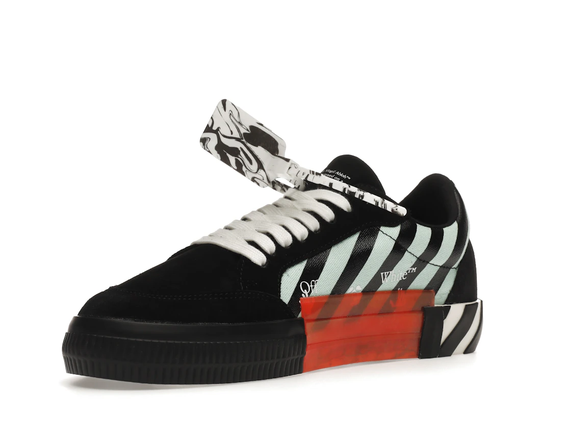 Vue 15 de OFF-WHITE Vulc Low Black Blue Arrow