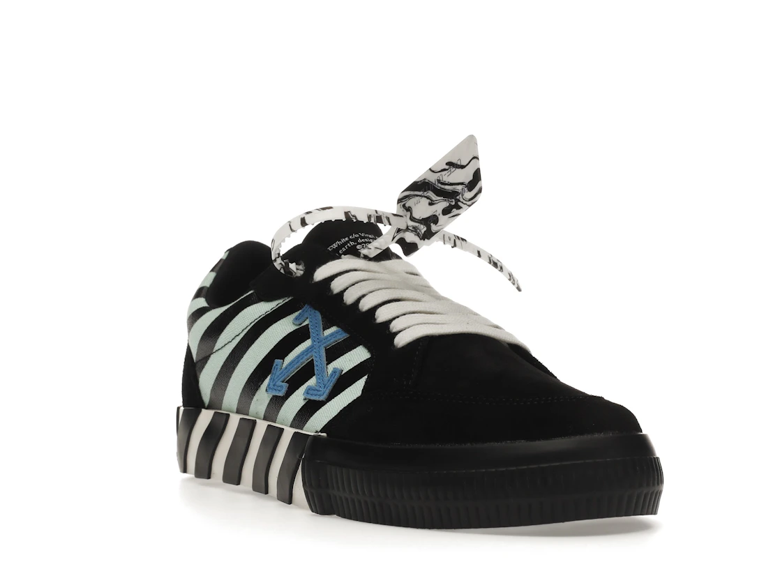 Vue 7 de OFF-WHITE Vulc Low Black Blue Arrow
