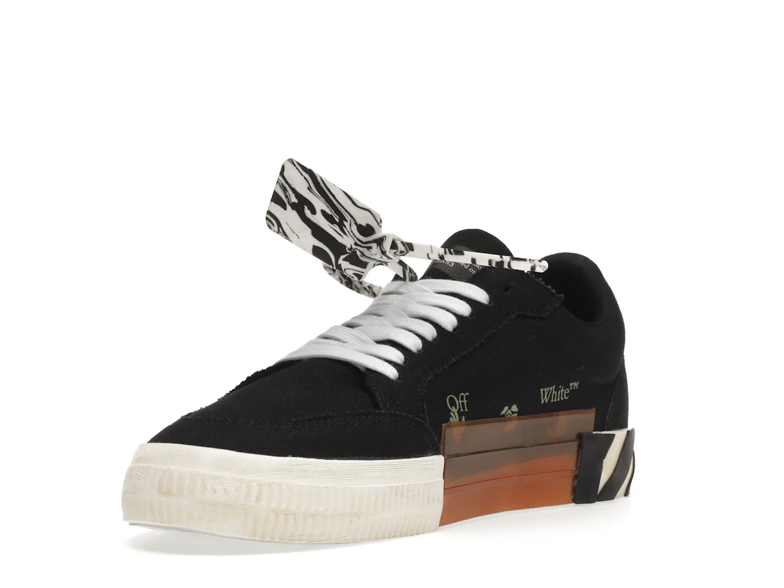 Vue 14 de OFF-WHITE Vulc Low Black Light Blue Arrow