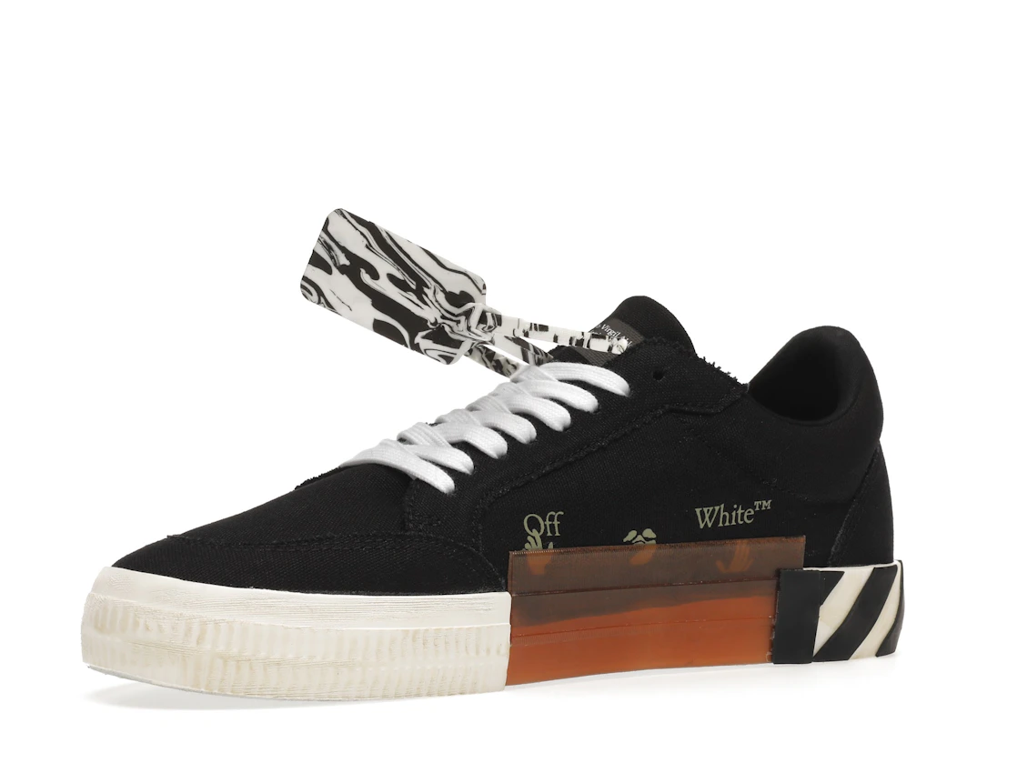 Vue 16 de OFF-WHITE Vulc Low Black Light Blue Arrow