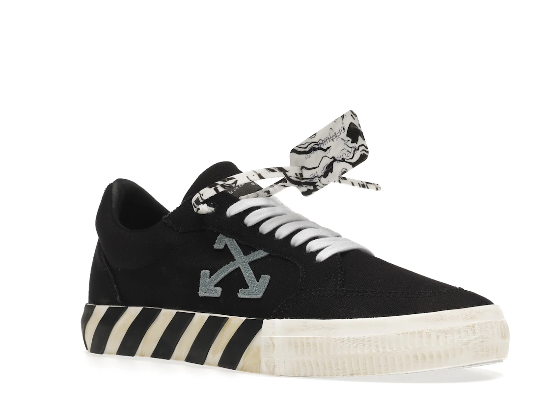 Vue 5 de OFF-WHITE Vulc Low Black Light Blue Arrow