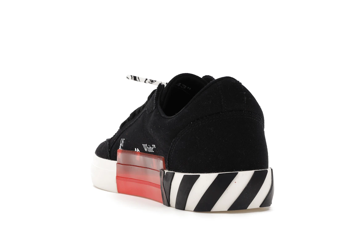 Vue 26 de OFF-WHITE Vulc Low Black Red Arrow FW20