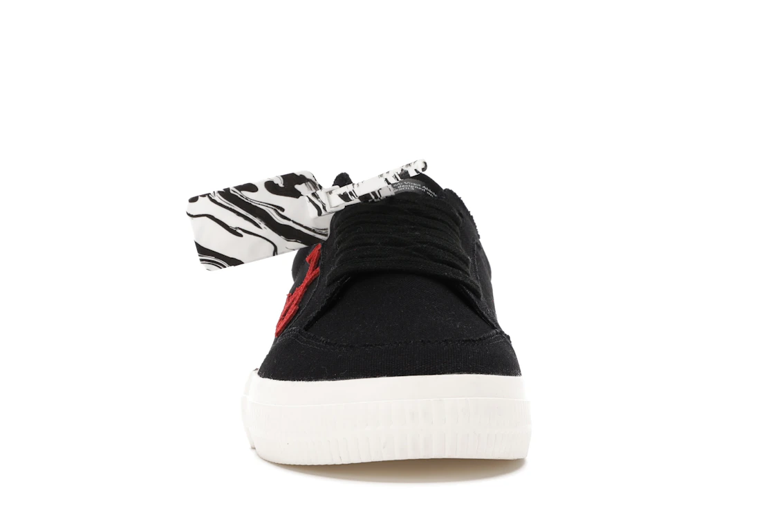 Vue 10 de OFF-WHITE Vulc Low Black Red Arrow FW20