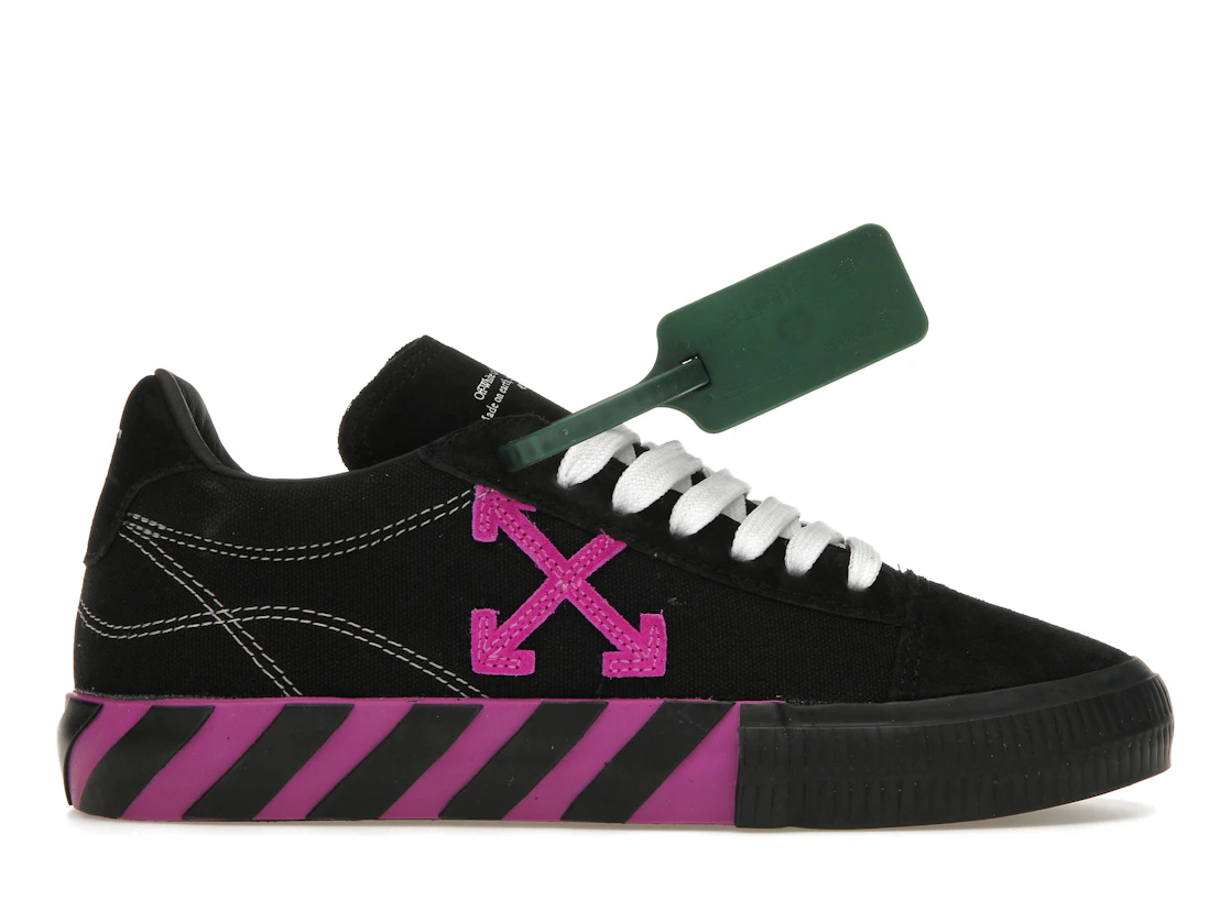 Vue 1 de OFF-WHITE Vulc Low Black Violet 
