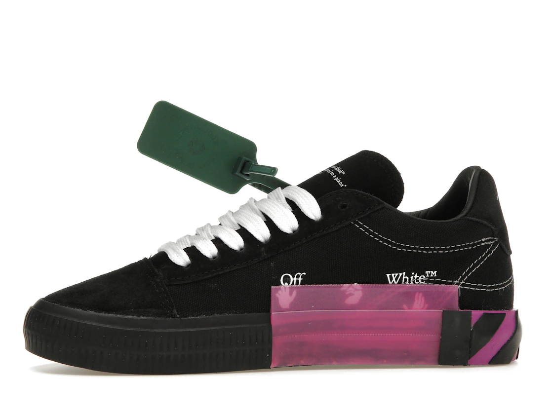 Vue 18 de OFF-WHITE Vulc Low Black Violet 