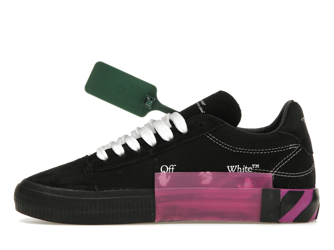 Vue 19 de OFF-WHITE Vulc Low Black Violet 