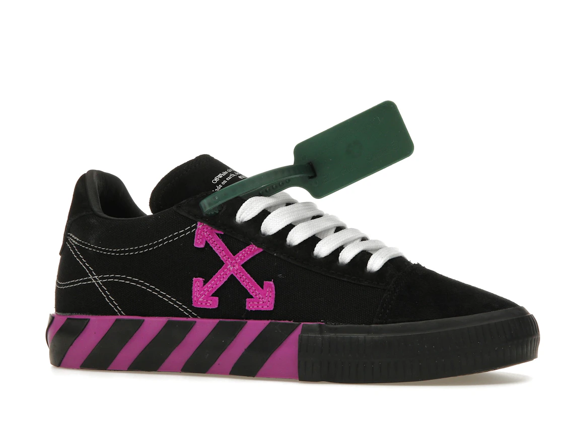 Vue 3 de OFF-WHITE Vulc Low Black Violet 