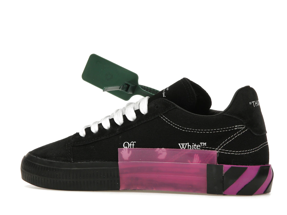 Vue 21 de OFF-WHITE Vulc Low Black Violet 