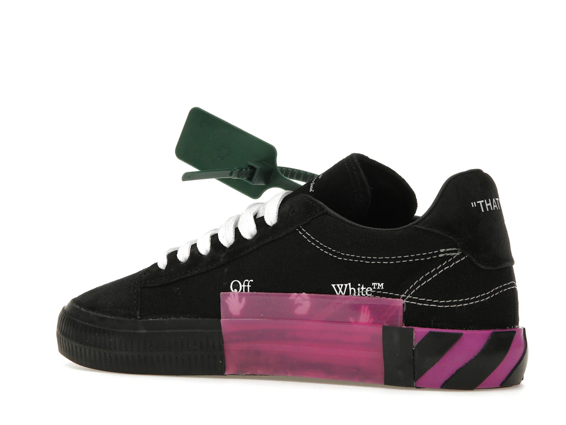 Vue 22 de OFF-WHITE Vulc Low Black Violet 