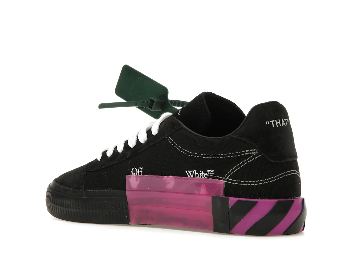 Vue 23 de OFF-WHITE Vulc Low Black Violet 